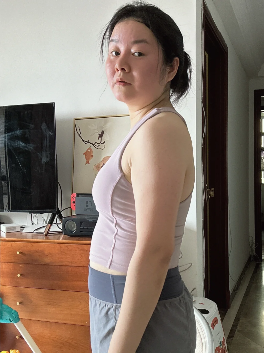 40岁 靠练背恢复了少女感