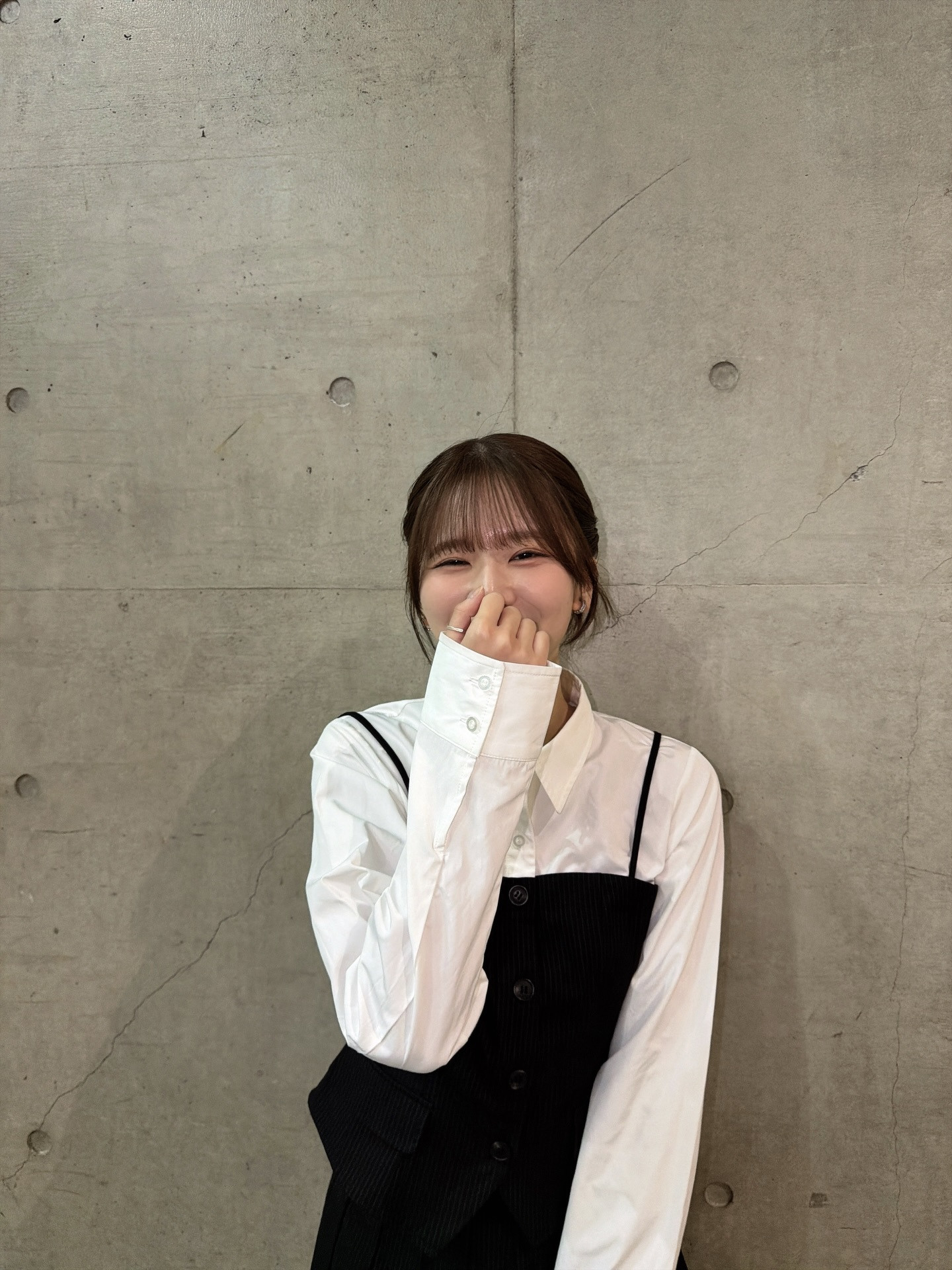 菅原咲月「リアルミーグリ、ありがとうございました🤍🖤」　さつきぐらむ