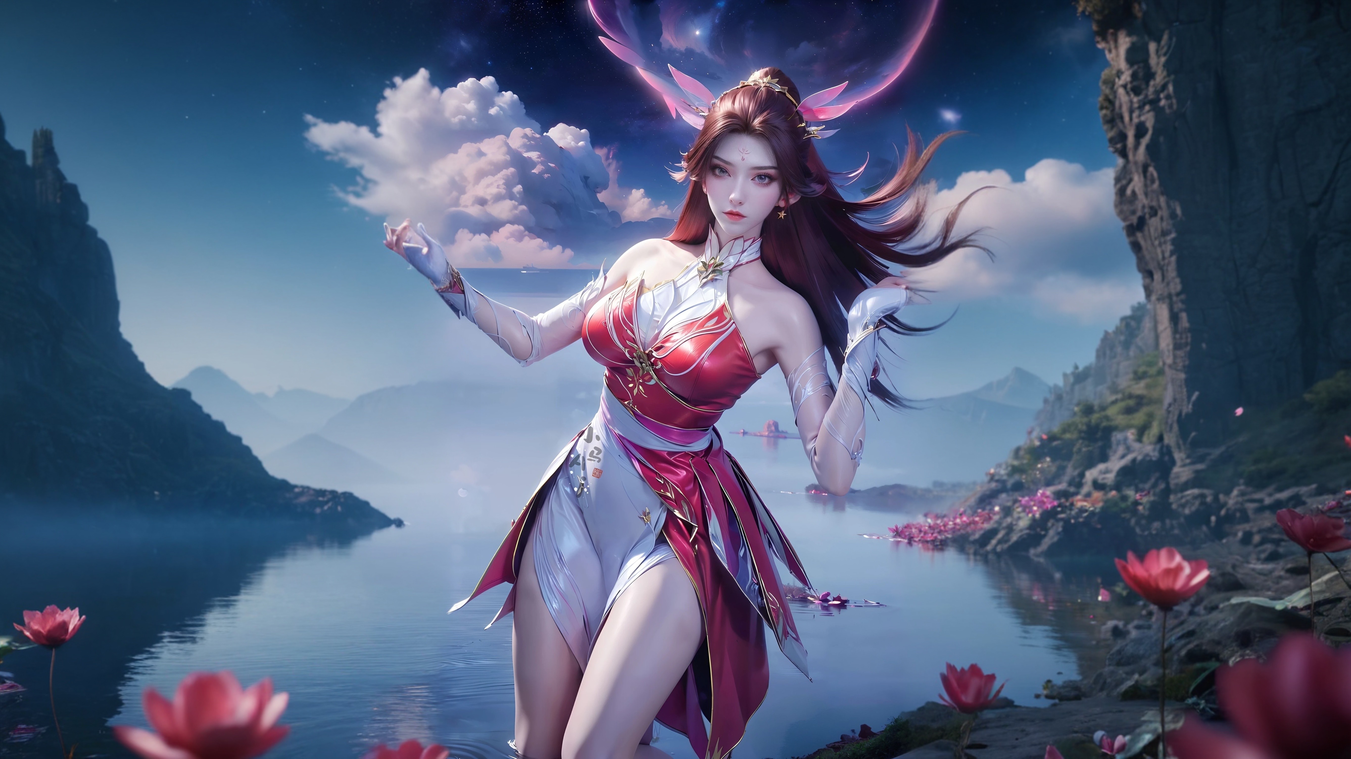 国漫女神壁纸分享:斗破苍穹花锦