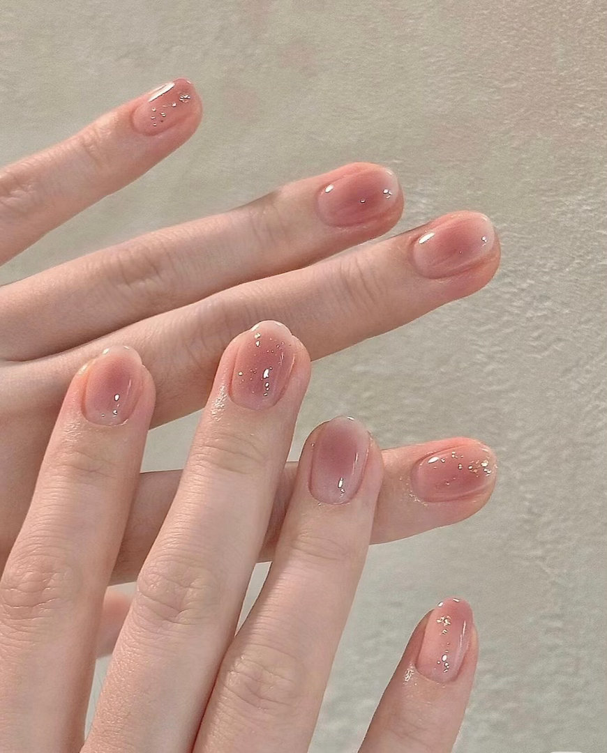 美甲的尽头一定是裸色💅