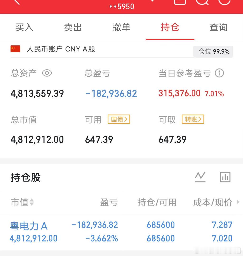 粤电力A估值低位，股息率高，防守性强。广东电力龙头，发电量增长明显，新机组带动业