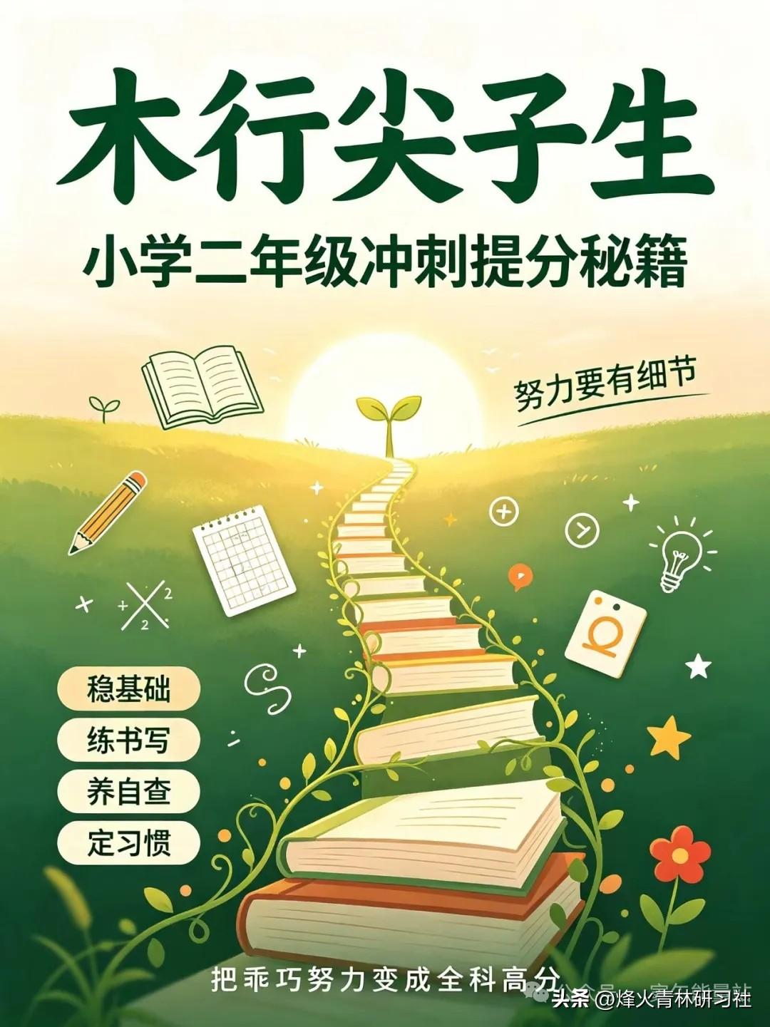 听话用功却难拔尖，二年级一定要避开这些坑家里二年级孩子是不是这样？学习自觉乖