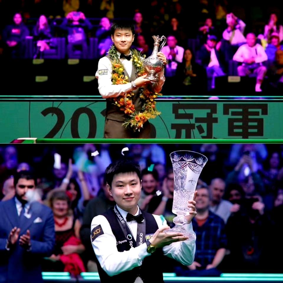 凭借本赛季更优秀的表现，赵心童力压其他球员荣获WST年度最佳球员。1、首位在同