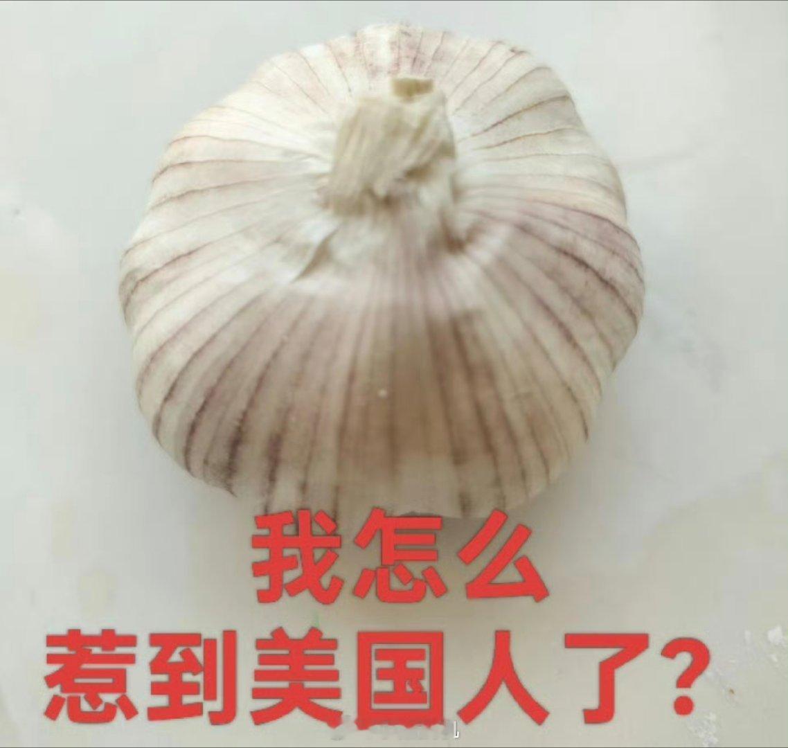 中国大蒜竟被列为国家安全威胁大蒜也没想到，自己有一天居然能让号称世界第一强国破防