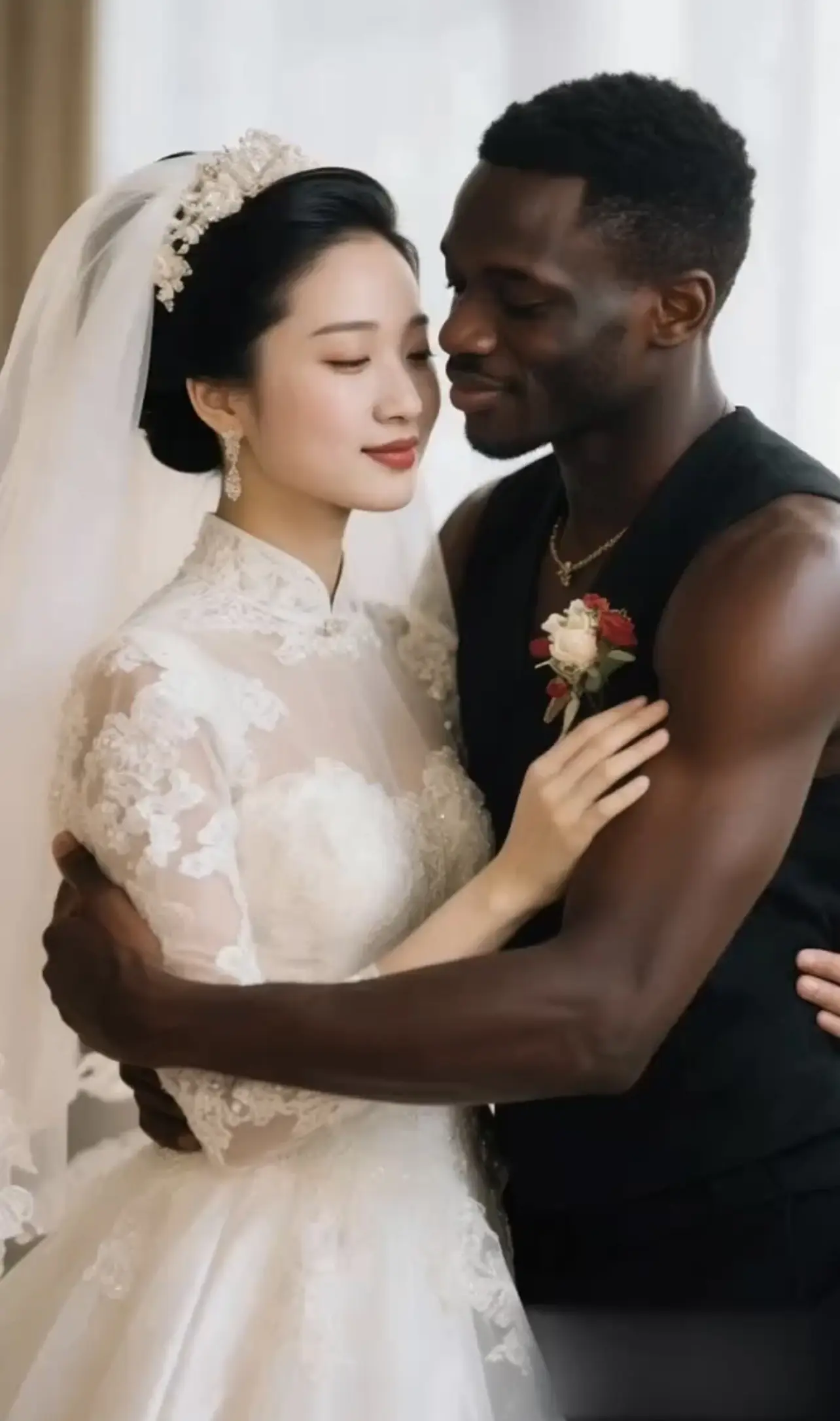 某地相亲角，黑人一到被围观，女孩们纷纷上前要联系方式，而且表示不要彩礼，倒贴房子