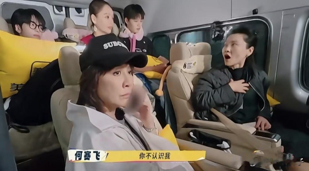 何赛飞老师性格好直爽，节目里爆料有演员整容整到认不出来！感觉《一路繁花》这个节