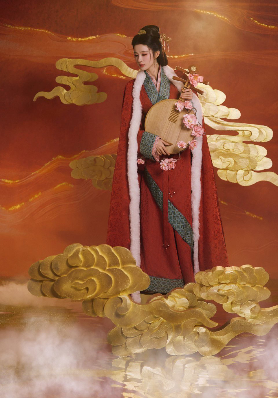 王楚然春晚是战国袍造型好一个古风美人，太漂亮了！