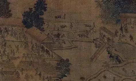 三年前，一位农民带着孩子参观故宫博物院时，孩子惊讶地指着一幅古画问：爸爸，为啥画