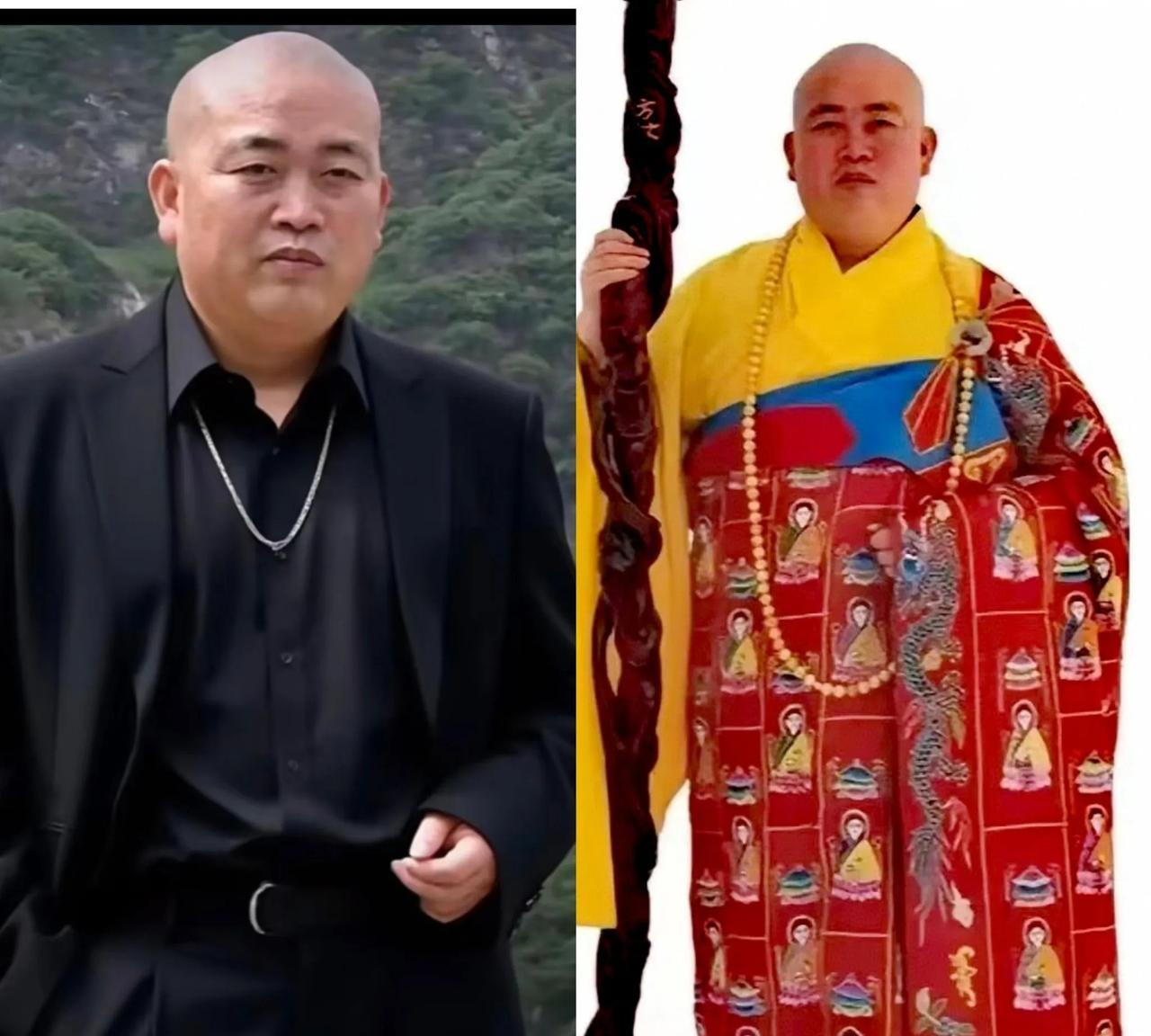 凤凰卫视窦文涛说记者问释永信弟子，怎么看他师傅被人举报。弟子回答说:“本来无一