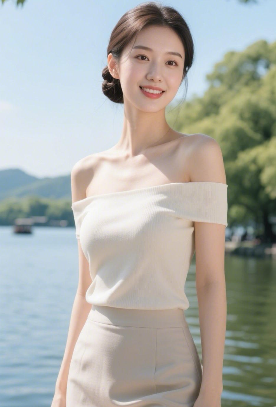又见五月西湖景，可惜已是一个人！记得去年还是一起来看的，今年只剩我一人…