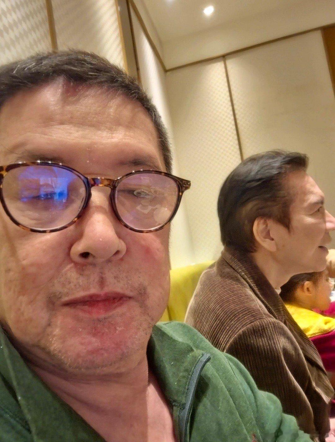 郭碧婷生日，公公婆婆都去台北了