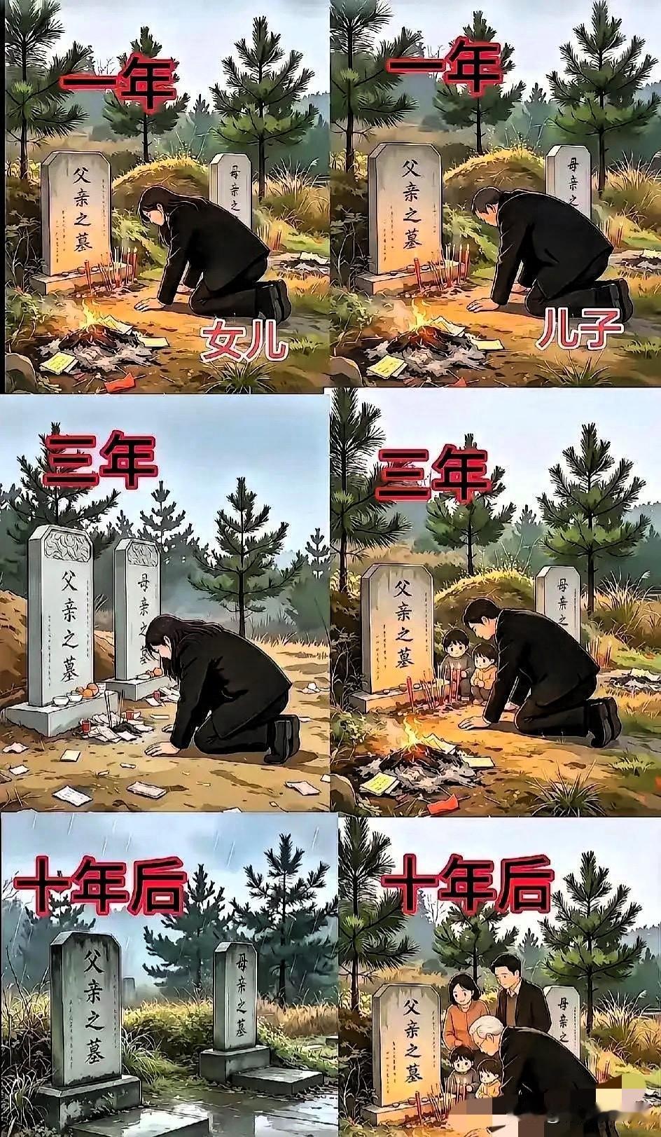 太扎心了！生儿子和生女儿的区别，网友用一张图刻画的淋漓尽致，看的人无比唏嘘，一周