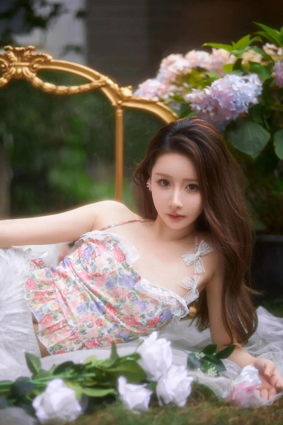 少女摄影|NO.0325期纯欲少女氛围感户外写真