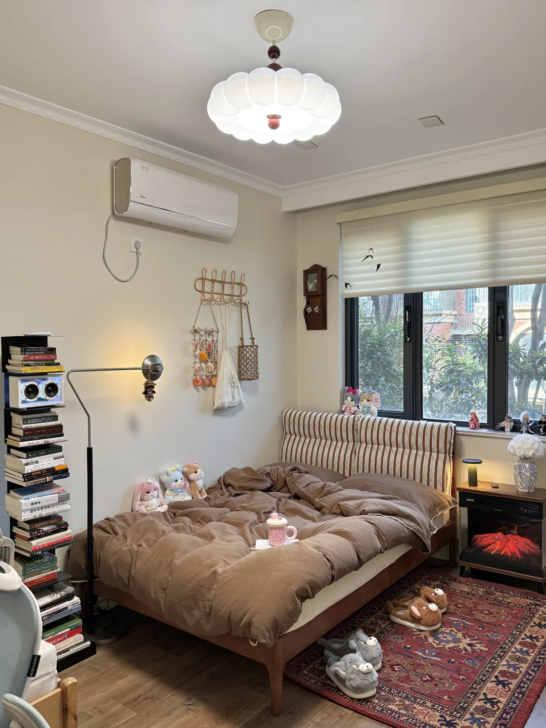 一个人的小卧室，真的很治愈🫧