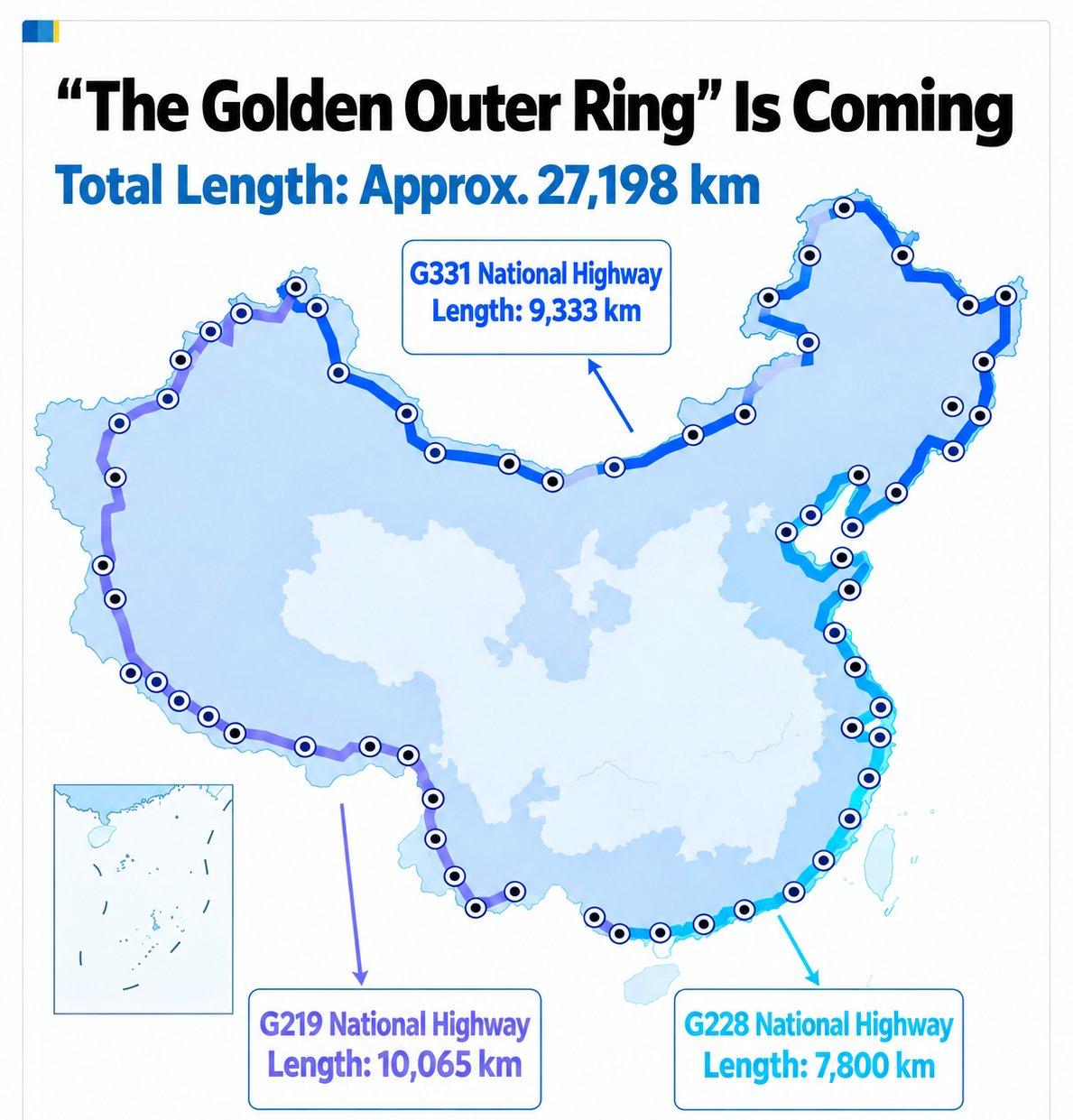 真正的基建狂魔啥样啊？中国默默出手，准备用一条长达2.7万公里的公路，把整个国家