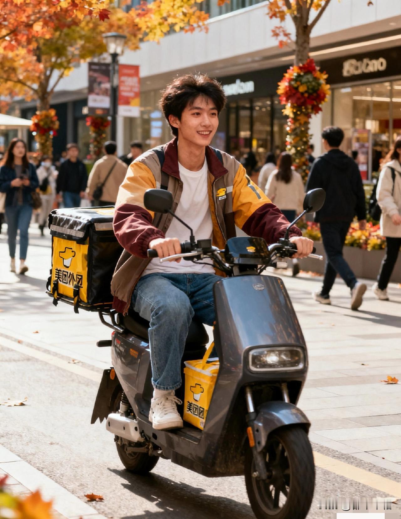 点外卖的顾客，有好人也有蛮不讲理的人！老家表弟的儿子在武汉上学，因为家里经济