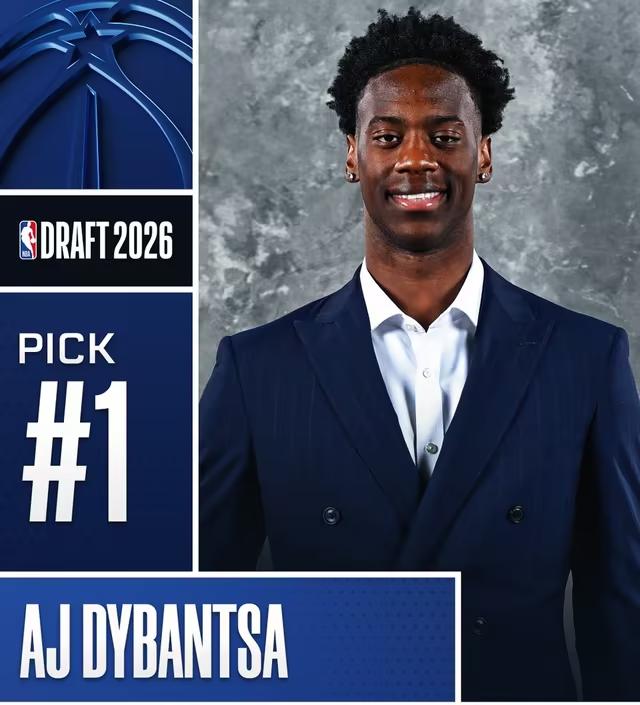 NBA选秀大会最新结果揭晓，麦迪模板迪班萨成为状元，彼得森、布泽尔榜眼、探花。