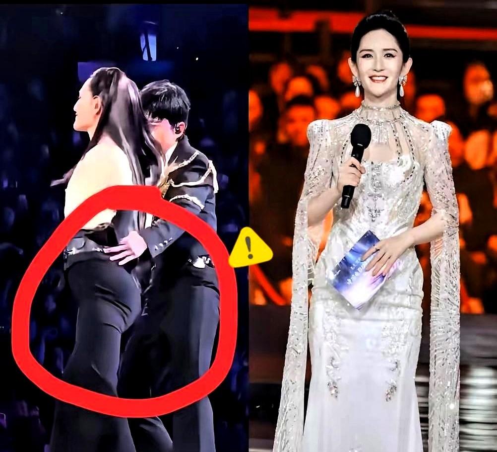 44岁谢娜一条紧身裤，咋就戳中了所有中年妈妈的痛点？去年12月31号张杰的澳