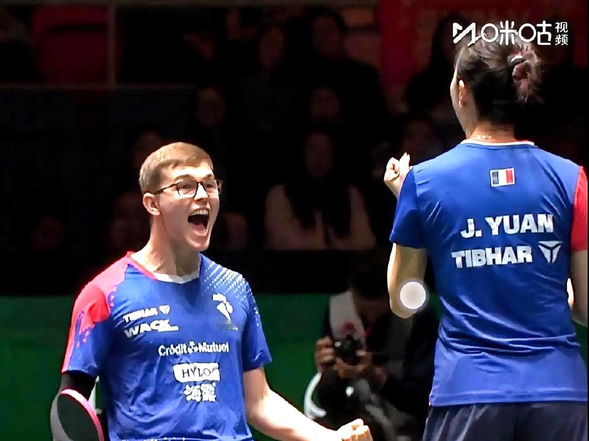 袁嘉楠，你抱早了！法国队混双2-1赢德国队开了头，结果女单、男单、男双全输，