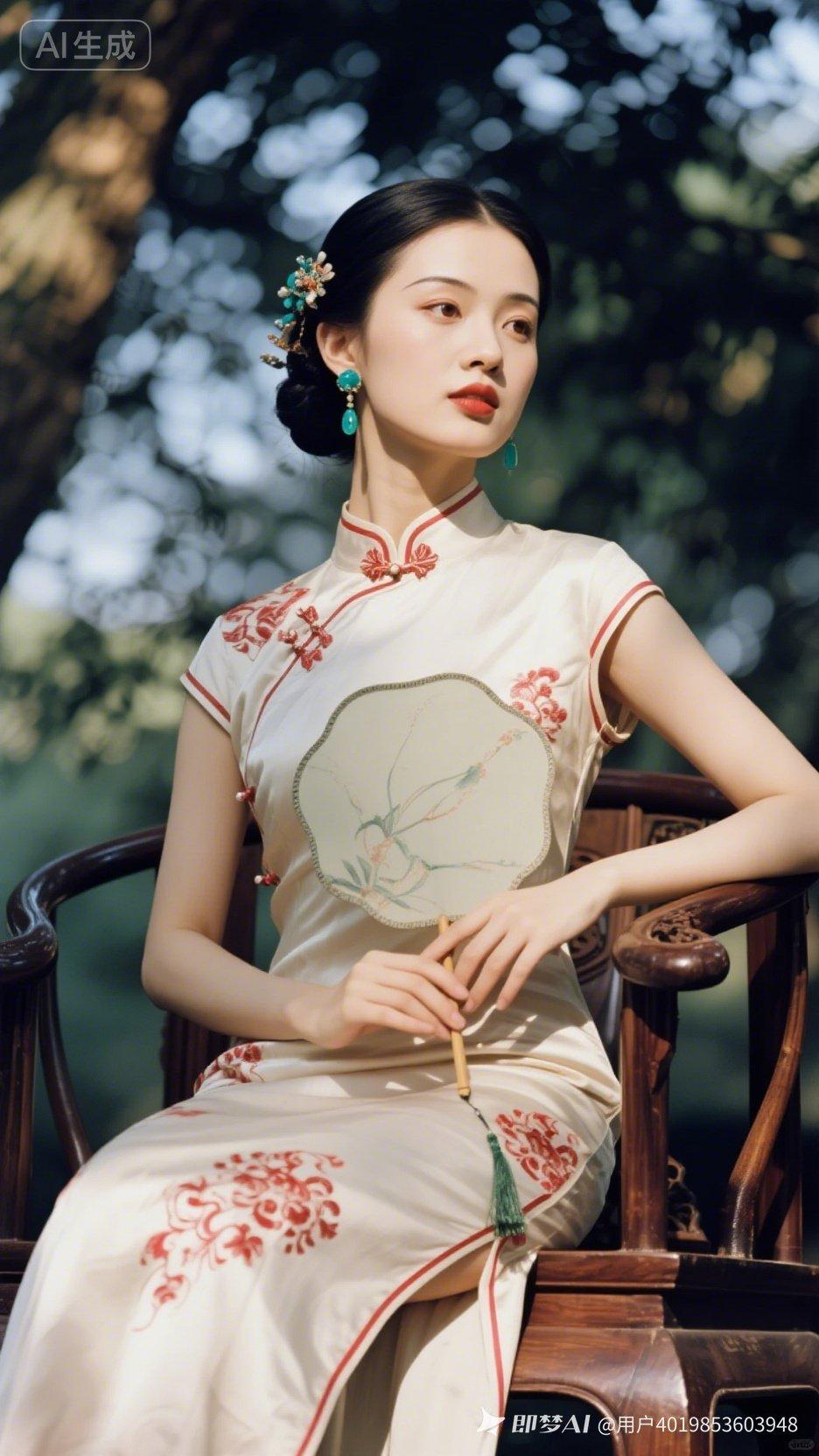 优雅旗袍，古风韵味，韵味十足！