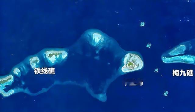 200年前渔民种下的椰子树现在守礁兵还在喝椰汁乘凉看见铁线礁那面红旗时，守礁