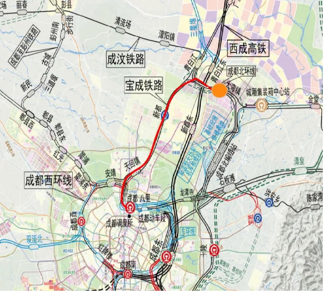 青白江地铁最新规划截至2026年7月，青白江还没有传统M字头地铁被纳入近期建
