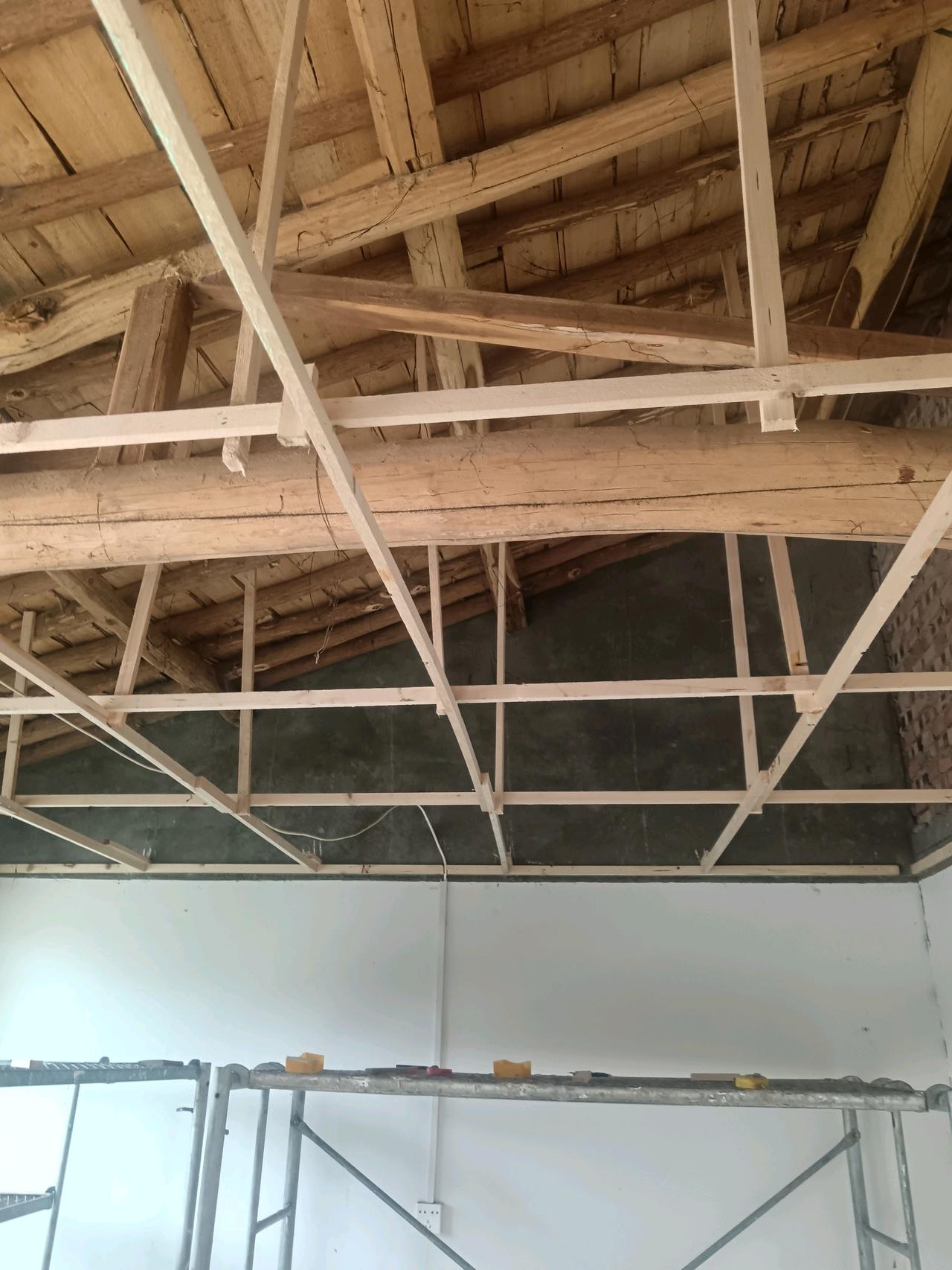 樊樊家开始吊顶了自建房装修吊顶家装木工装修手艺人农村自建房毛坯房装修