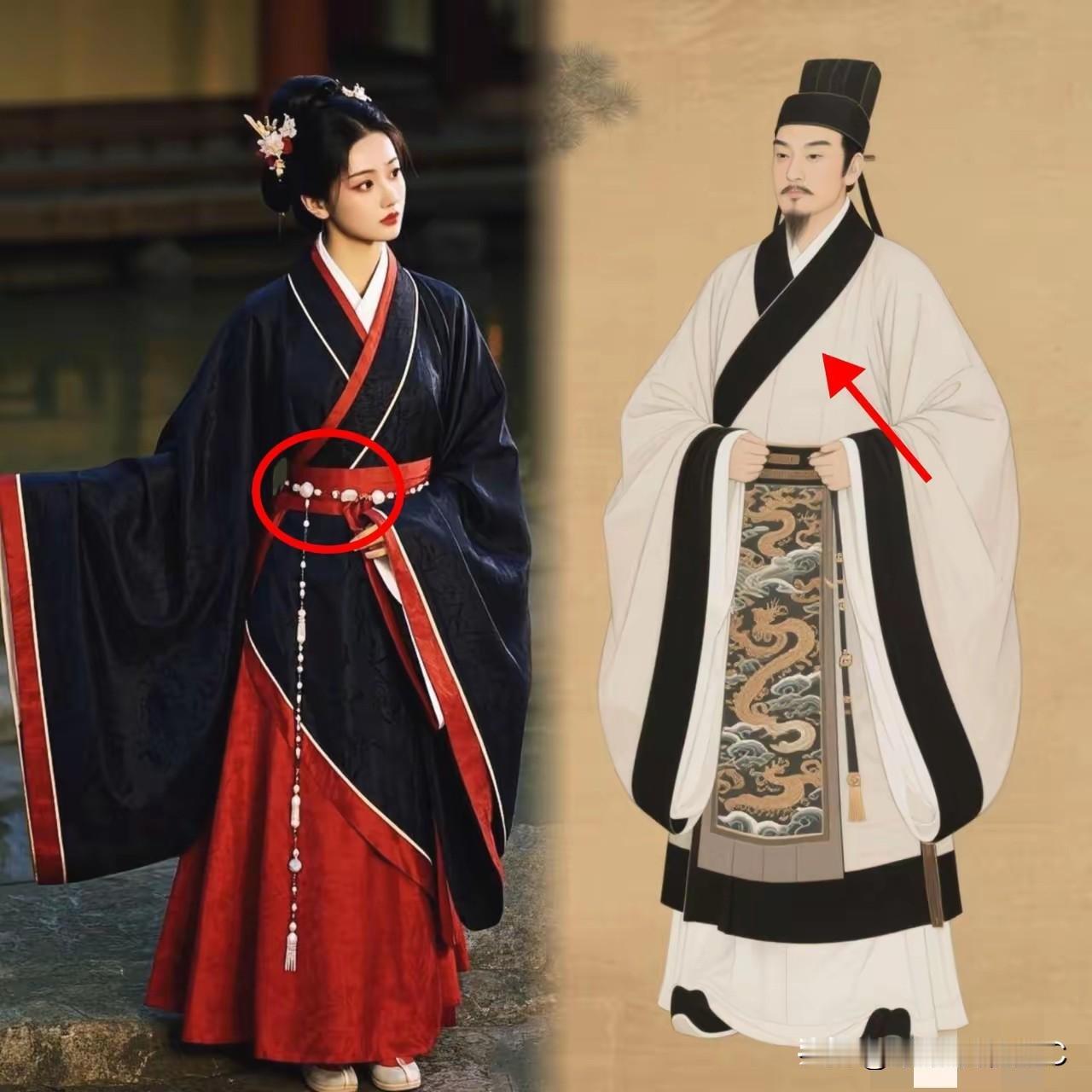 这回算是彻底把窗户纸给捅破了。央视直接定调，“交领右衽”的审美就是断在明朝，