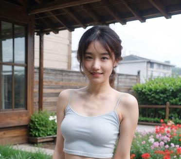 站在花丛中，我就是花仙子～