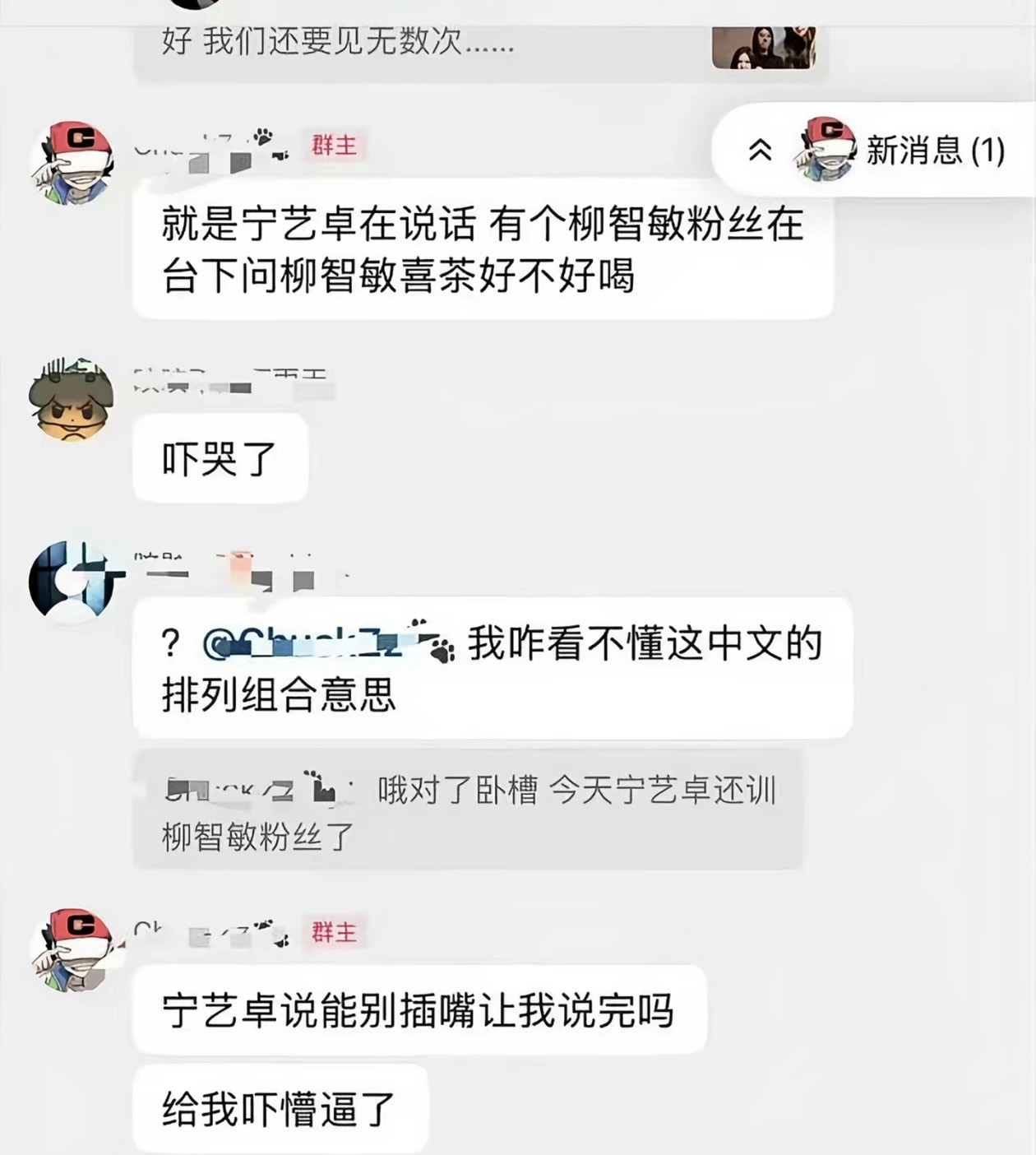 怎么评价宁艺卓训粉训到柳智敏头上