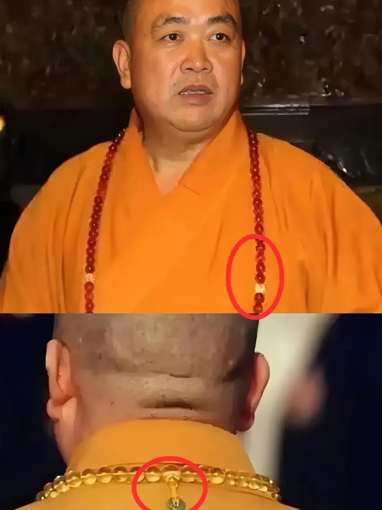 这下释永信又火出圈了！全国人民都盯着呢，他天天挂在身上的8串佛珠，居然都不是