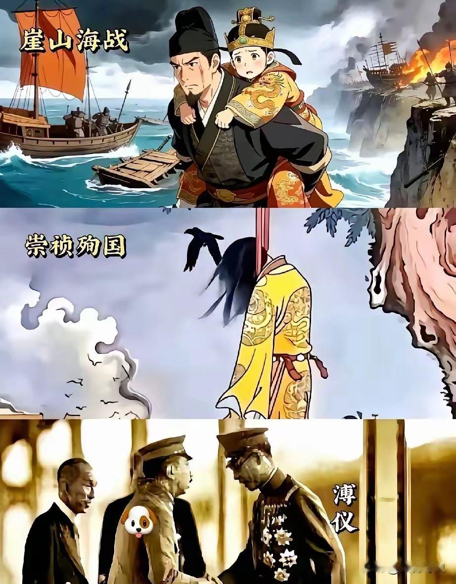 真让我绷不住的，不是崇祯那根绳儿，是他的太监王承恩。煤山上，皇帝死了，他怕主人