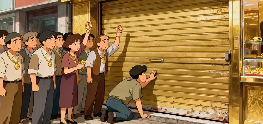 都屯黄金？现在想卖直接傻眼！这波操作坑了多少跟风的人！之前疯抢黄金的朋友们