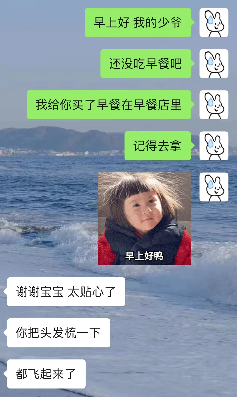 谈到一个连表情包都会回我的人
