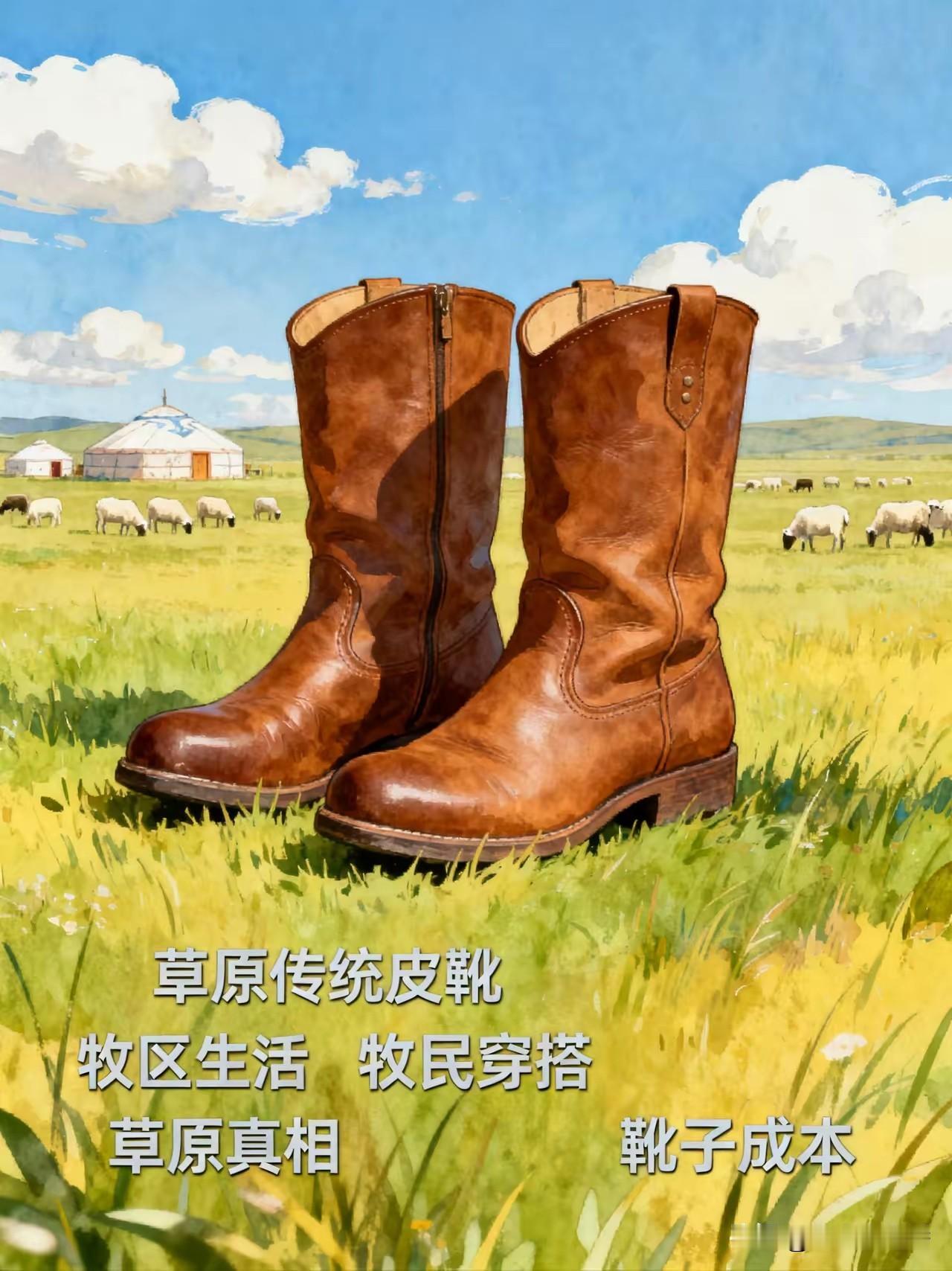 蒙古皮靴动辄三五千，牧民天天踩雪踩泥，凭啥穿得起？皮靴那么贵，为啥牧民都穿得起