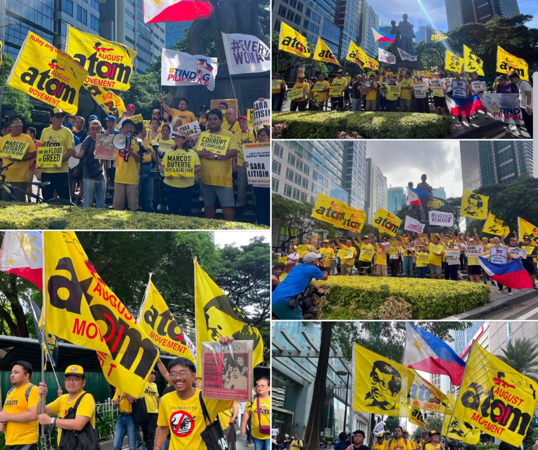 阿基诺家族在发力了？6月28日，菲律宾民间组织"八二一运动"在马卡蒂街头举行反