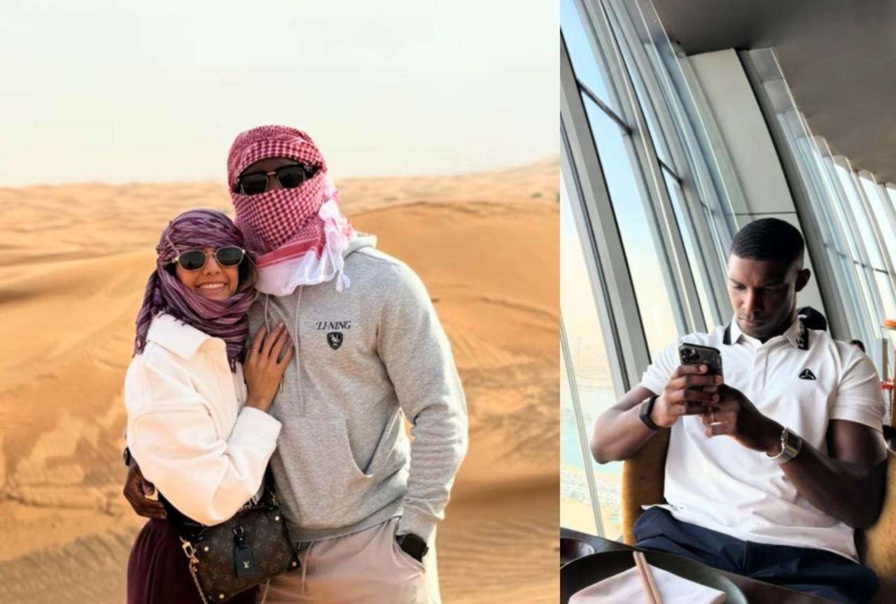 法比奥开启迪拜度假！