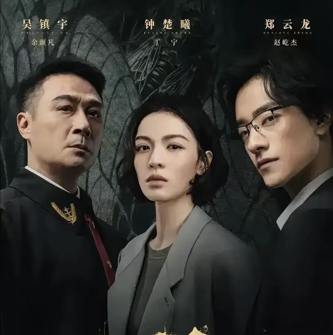 新剧《蝉》，选吴镇宇我能理解，他业务能力确实好。选郑云龙我也能理解，硬汉得配个晴