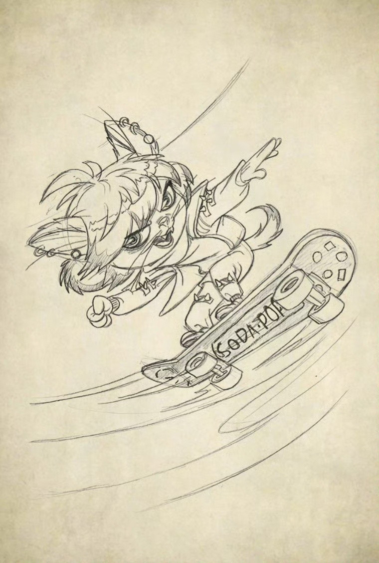 猫和老鼠画师首次为国漫作画传奇动画师JohnPomeroy为《硬核一中》创作