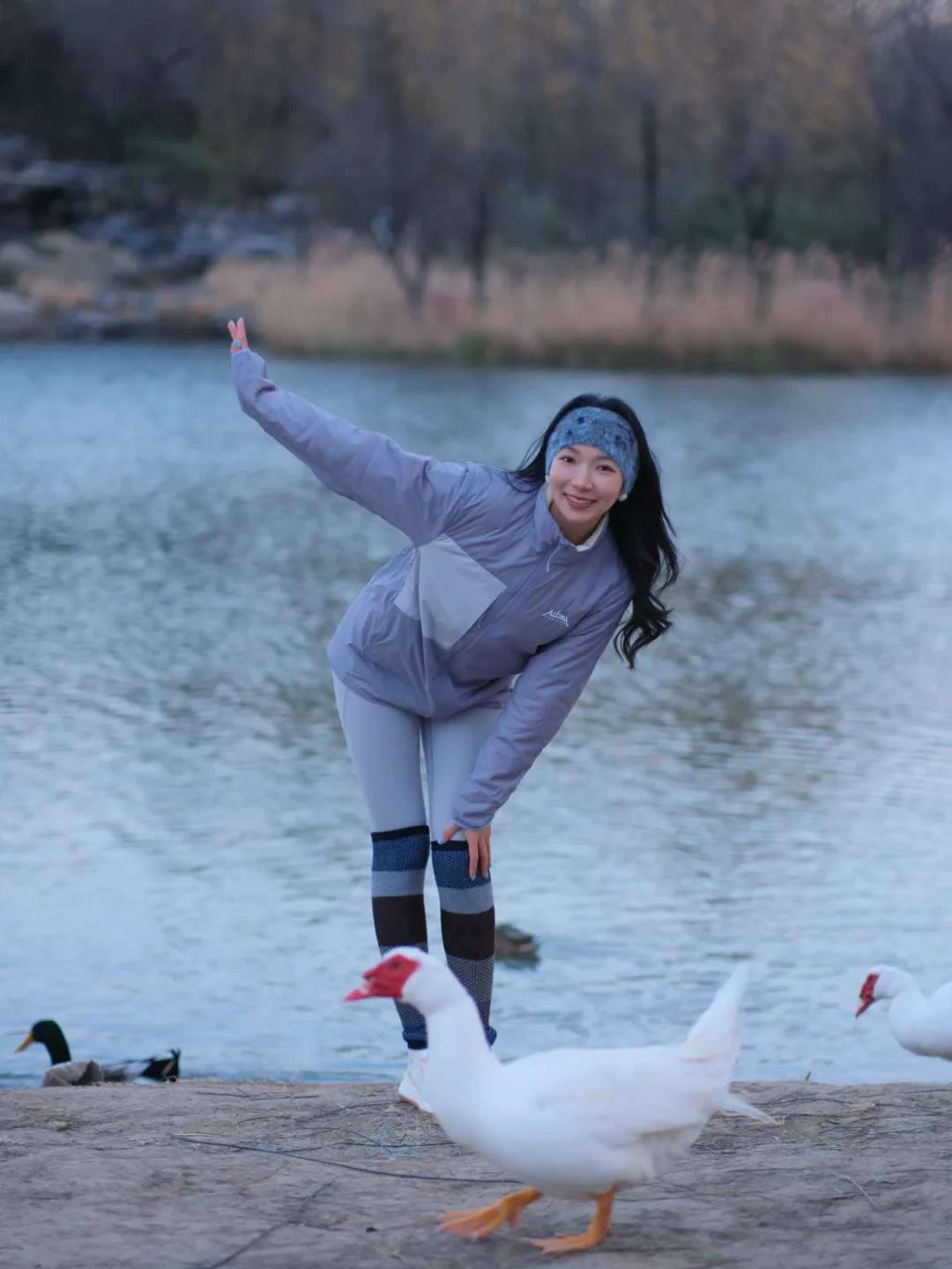走出门 在自然里 像植物一样🍃🦢🦆