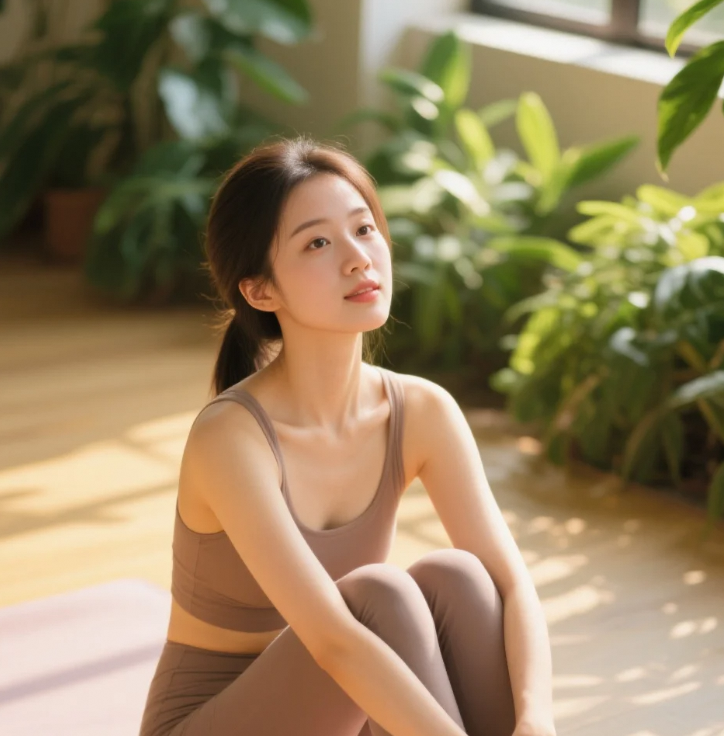 运动与慵懒的交界线瑜伽时光的治愈时刻