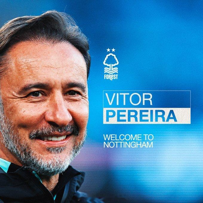 佩雷拉执教诺丁汉森林英超保级球队诺丁汉森林官方宣布，57岁葡萄牙教练维托尔-佩雷