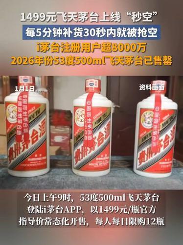1499元飞天茅台秒空引质疑！抢不到的真相，藏着一场市场重构的大棋“刚点进页