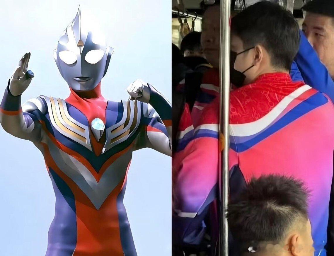 樊振东像奥特曼一样去战斗吧​​​