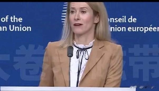 欧盟外长卡拉斯说：“不打疼俄罗斯，他是不会上谈判桌的”。这位卡拉斯有意思，俄罗