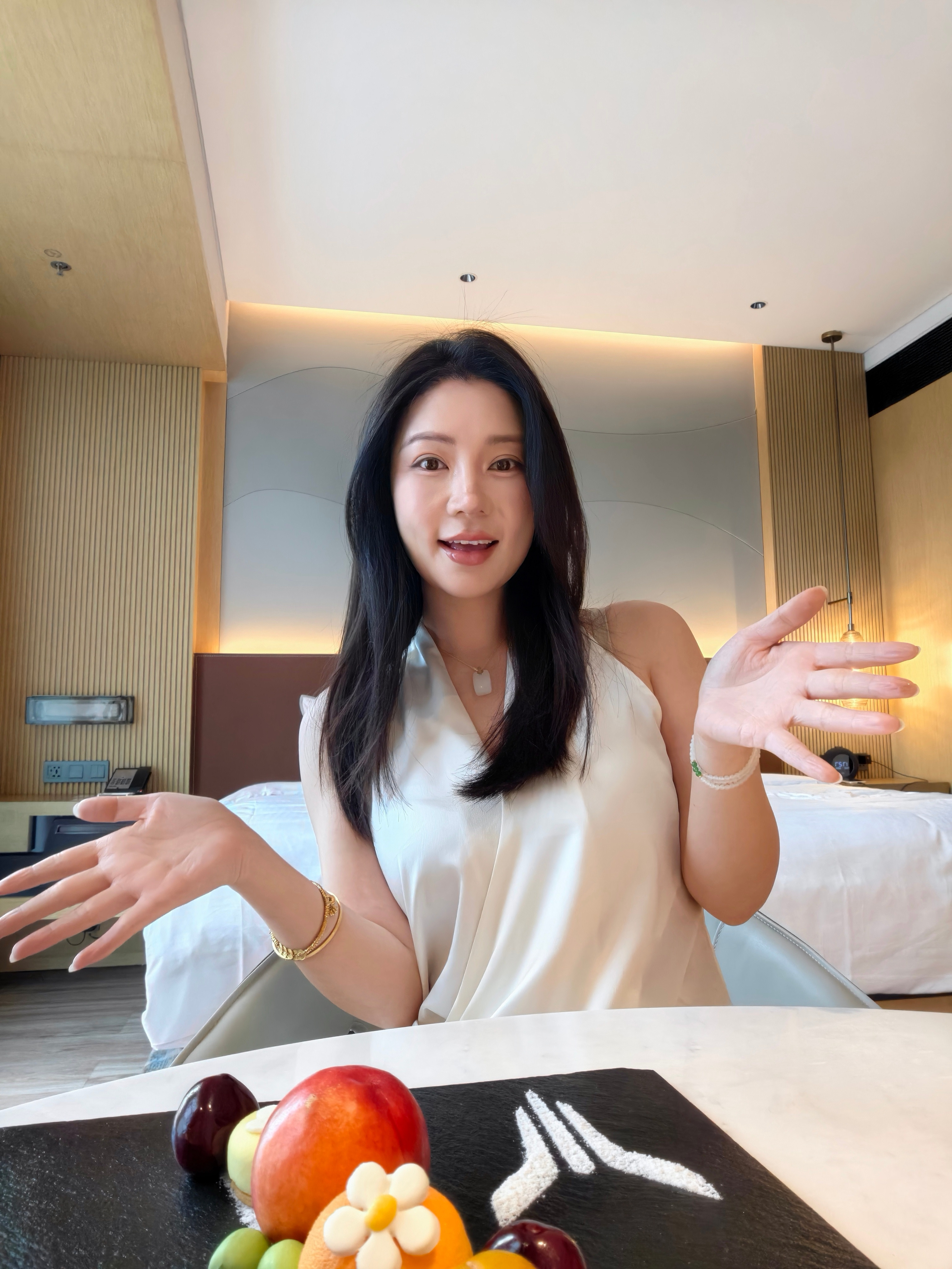 妆画好了这我一会去晚宴能不能艳压群芳？武汉·武汉汉阳威斯汀酒店