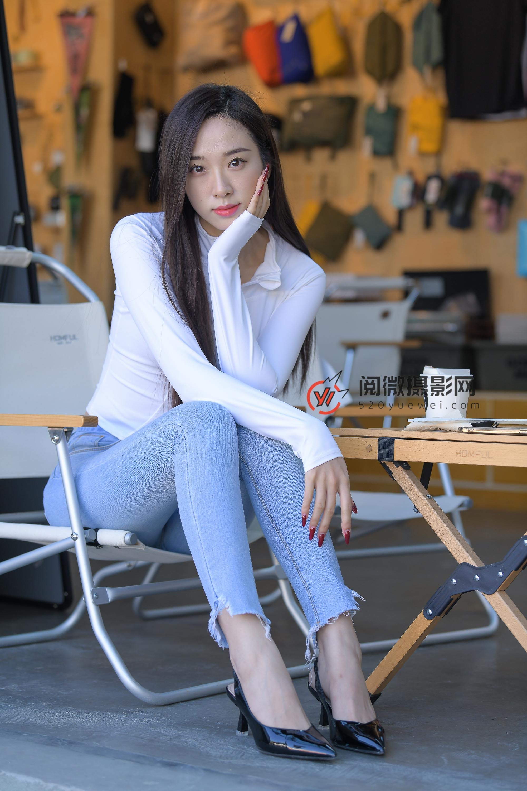 牛仔裤高挑靓丽美~~​​​