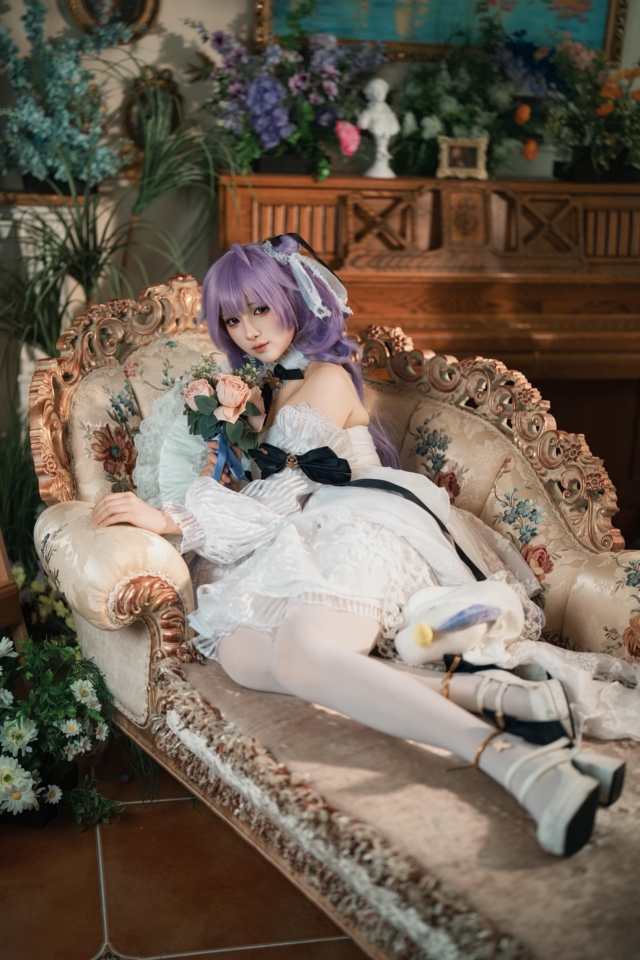 碧蓝独角兽花嫁cos.