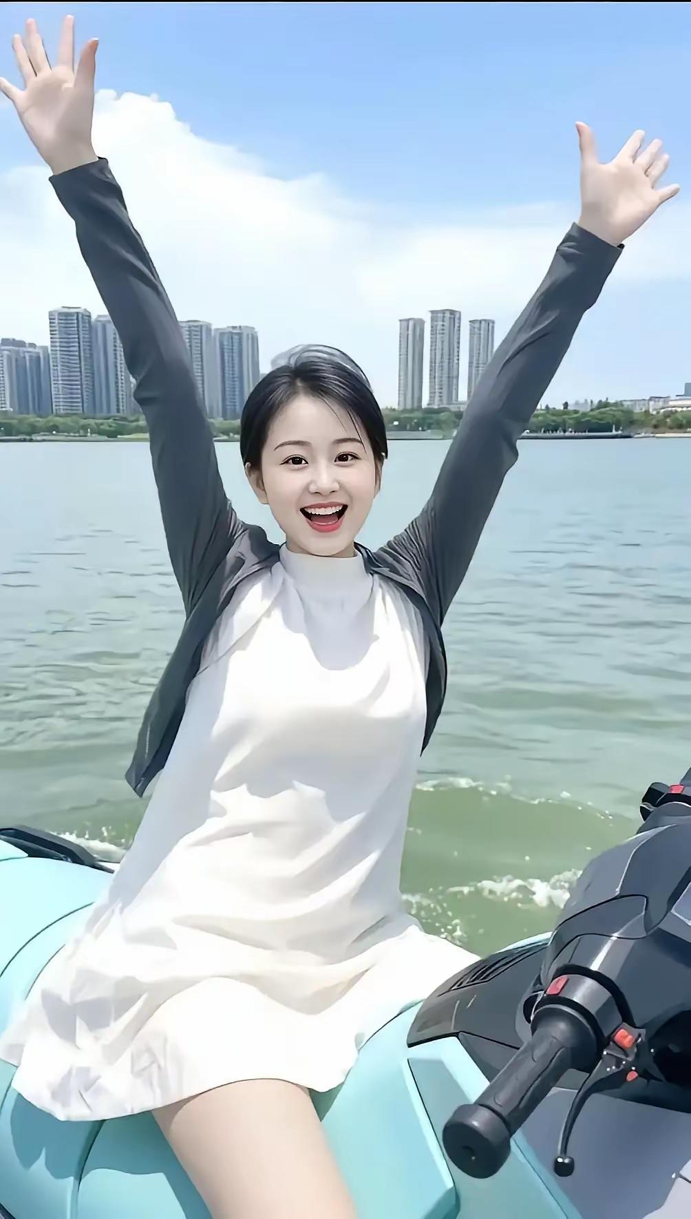 夏日快乐！乘风破浪，自由自在！🌞🌊🎉1