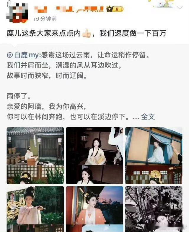 白鹿丢人